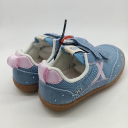 Munich Barefoot Baby Koda en azul jeans