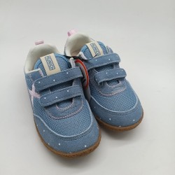 Munich Barefoot Baby Koda en azul jeans